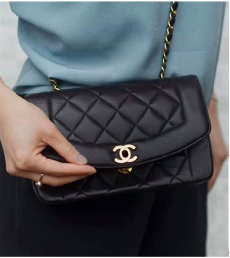 chanel diana bag size|Chanel diana bag vintage.